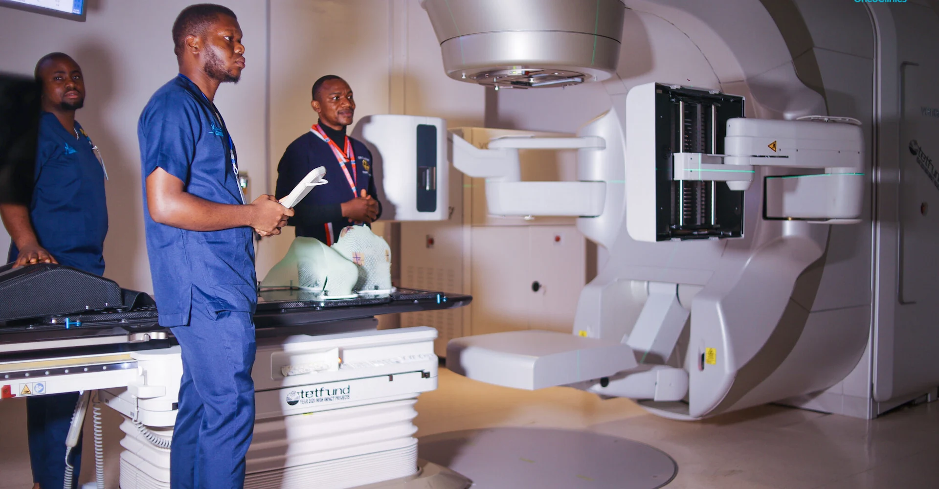 OncoClinics radiotherapy treatment room
